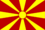flagge mazedonien flagge rechteckig 30x45
