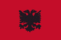 flagge albanien flagge rechteckig 40x61