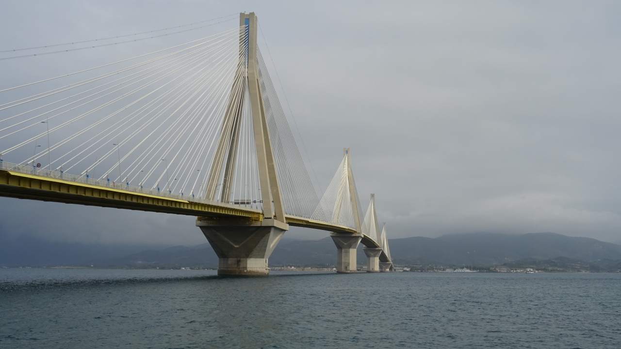 Rio-Andirrio-Brücke bei Patras